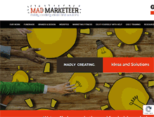 Tablet Screenshot of madmarketeer.com